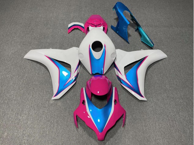 2008-2011 Pink and Blue Gloss Honda CBR1000RR Motorcycle Fairing UK 2008-2011 Pink and Blue Gloss Honda CBR1000RR Motorcycle Fairing UK