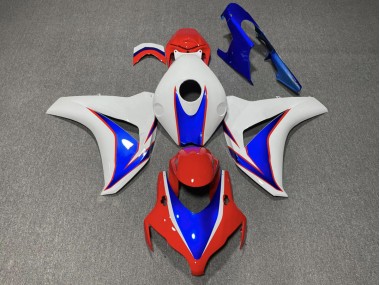2008-2011 Red and Blue Gloss Honda CBR1000RR Motorcycle Fairing UK