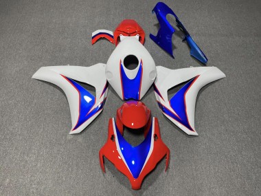 2008-2011 Red and Blue Gloss Honda CBR1000RR Motorcycle Fairing UK