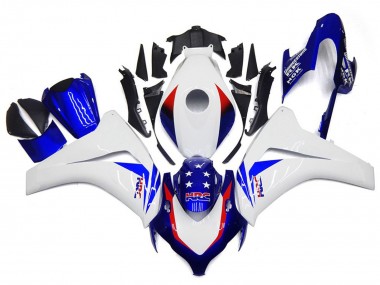 2008-2011 Vibrant Blue Star Honda CBR1000RR Motorcycle Fairing UK