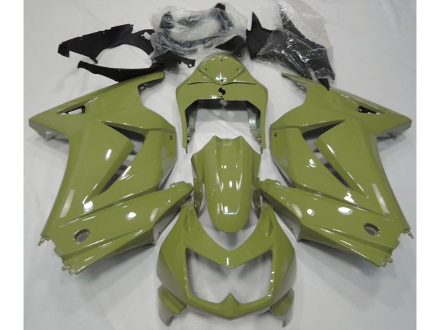 2008-2013 Gloss Olive Kawasaki Ninja 250 Motorcycle Fairing UK 2008-2013 Gloss Olive Kawasaki Ninja 250 Motorcycle Fairing UK