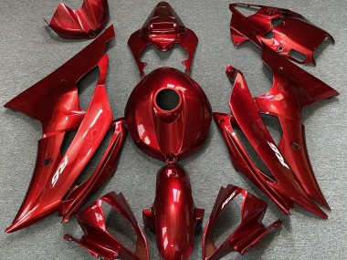 2008-2016 Candy Red Yamaha R6 Motorcycle Fairing UK