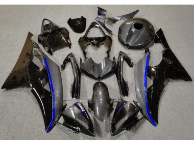 2008-2016 Carbon Fiber & Blue Yamaha R6 Motorcycle Fairing UK