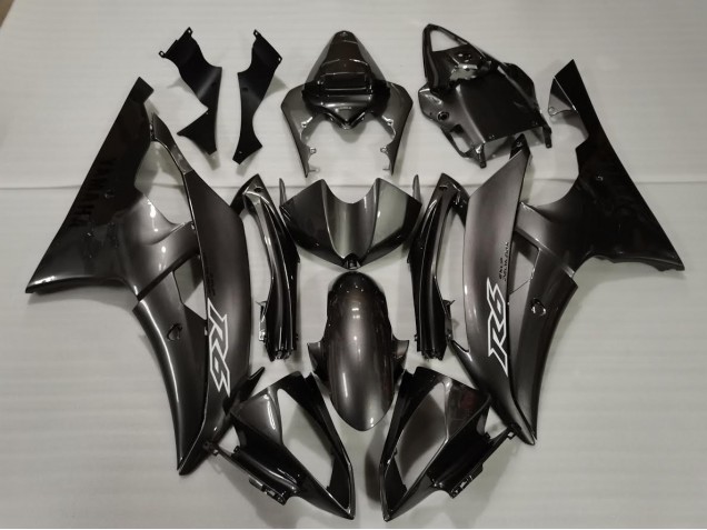 2008-2016 Dark Silver Yamaha R6 Motorcycle Fairing UK 2008-2016 Dark Silver Yamaha R6 Motorcycle Fairing UK