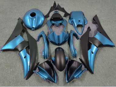 2008-2016 Electric Blue and Matte Black Yamaha R6 Motorcycle Fairing UK