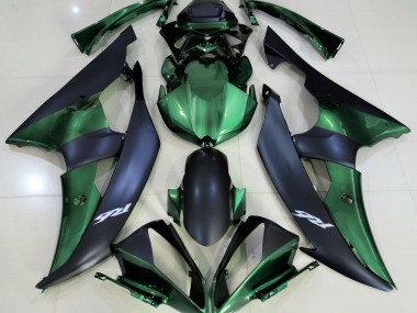 2008-2016 Forest Green and Matte Black Yamaha R6 Motorcycle Fairing UK