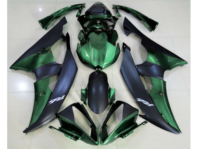 2008-2016 Forest Green and Matte Black Yamaha R6 Motorcycle Fairing UK 2008-2016 Forest Green and Matte Black Yamaha R6 Motorcycle Fairing UK