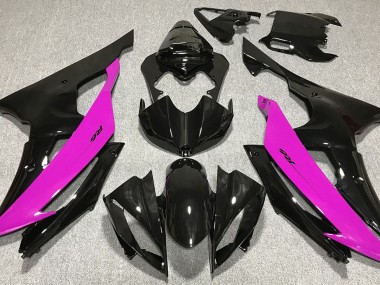 2008-2016 Gloss Black & Pink Yamaha R6 Motorcycle Fairing UK