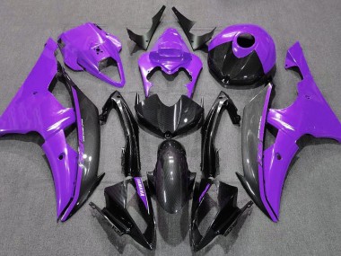 2008-2016 Gloss Purple and Carbon Yamaha R6 Motorcycle Fairing UK