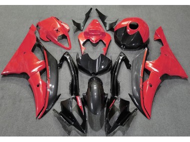 2008-2016 Gloss Red and Carbon Yamaha R6 Motorcycle Fairing UK