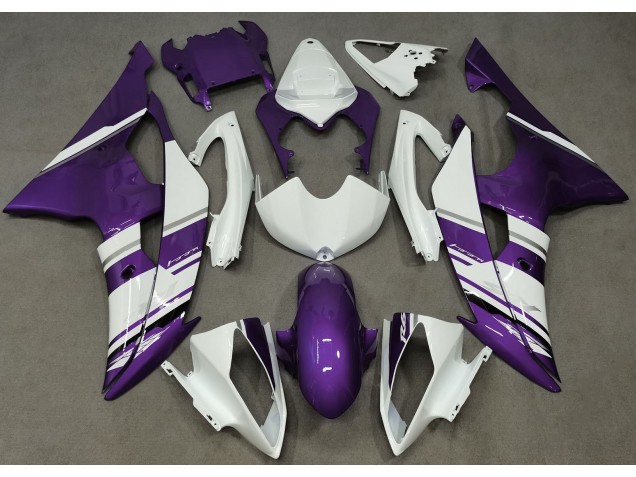 2008-2016 Gloss White and Purple OEM Style Yamaha R6 Motorcycle Fairing UK 2008-2016 Gloss White and Purple OEM Style Yamaha R6 Motorcycle Fairing UK