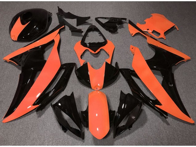 2008-2016 High Viz Orange Yamaha R6 Motorcycle Fairing UK 2008-2016 High Viz Orange Yamaha R6 Motorcycle Fairing UK