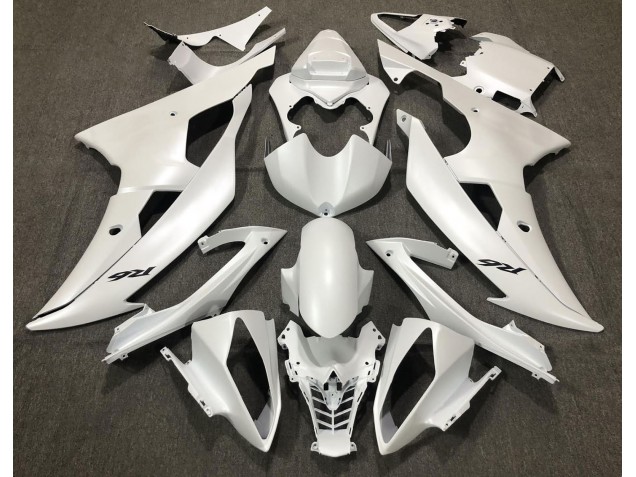 2008-2016 Matte White Yamaha R6 Motorcycle Fairing UK 2008-2016 Matte White Yamaha R6 Motorcycle Fairing UK