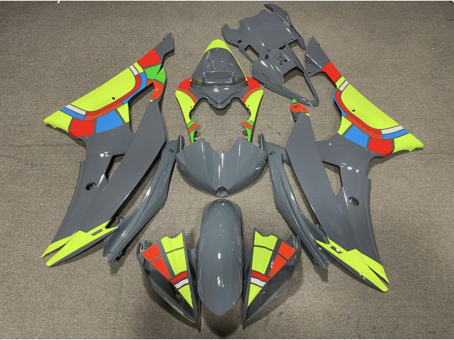 2008-2016 Nardo and High Viz Yellow Design Yamaha R6 Motorcycle Fairing UK 2008-2016 Nardo and High Viz Yellow Design Yamaha R6 Motorcycle Fairing UK