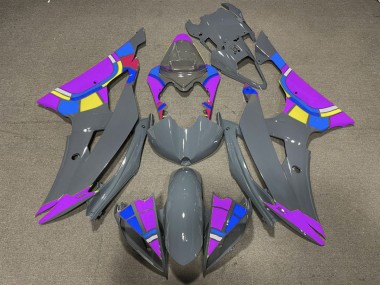 2008-2016 Nardo and Purple Design Yamaha R6 Motorcycle Fairing UK
