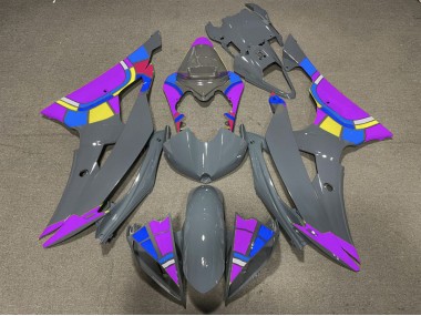 2008-2016 Nardo and Purple Design Yamaha R6 Motorcycle Fairing UK