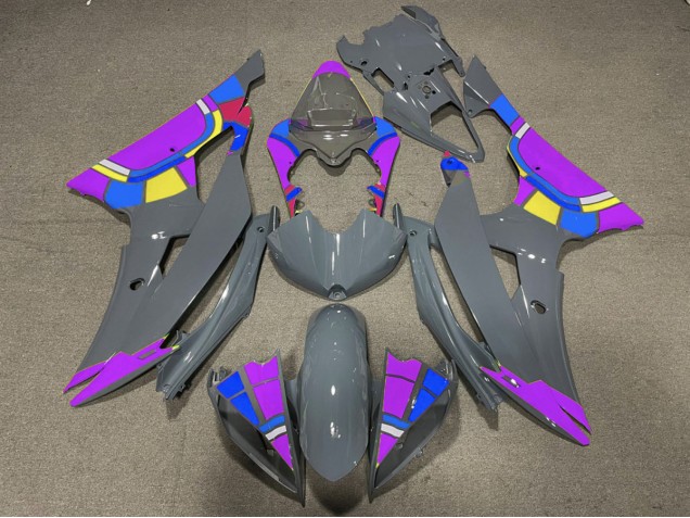 2008-2016 Nardo and Purple Design Yamaha R6 Motorcycle Fairing UK 2008-2016 Nardo and Purple Design Yamaha R6 Motorcycle Fairing UK