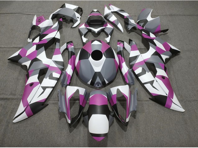 2008-2016 Pink Camo Plain Yamaha R6 Motorcycle Fairing UK 2008-2016 Pink Camo Plain Yamaha R6 Motorcycle Fairing UK