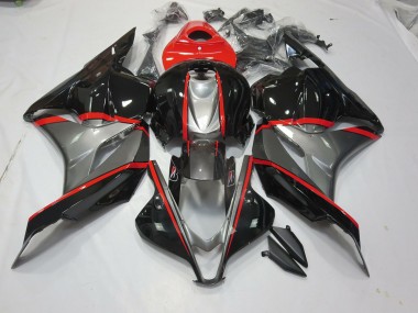 2009-2012 Black and Grey Red pin Honda CBR600RR Motorcycle Fairing UK