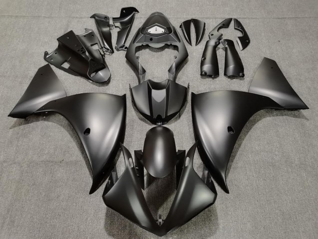 2009-2012 Full Matte Black Yamaha R1 Motorcycle Fairing UK 2009-2012 Full Matte Black Yamaha R1 Motorcycle Fairing UK