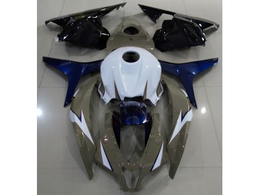 2009-2012 Gloss Brown and Blue Honda CBR600RR Motorcycle Fairing UK