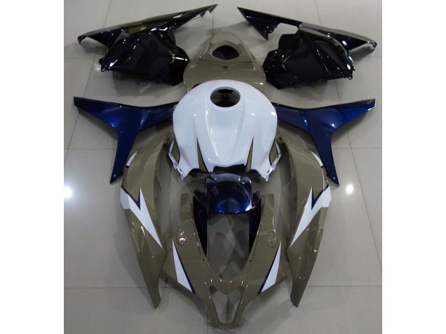 2009-2012 Gloss Brown and Blue Honda CBR600RR Motorcycle Fairing UK 2009-2012 Gloss Brown and Blue Honda CBR600RR Motorcycle Fairing UK