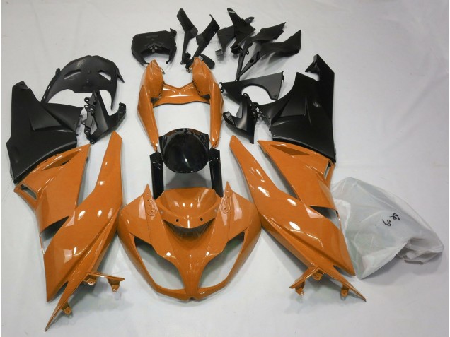 2009-2012 Gloss Orange & Black Kawasaki ZX6R Motorcycle Fairing UK 2009-2012 Gloss Orange & Black Kawasaki ZX6R Motorcycle Fairing UK