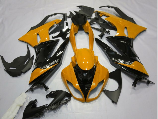 2009-2012 Gloss Orange and Black Kawasaki ZX6R Motorcycle Fairing UK 2009-2012 Gloss Orange and Black Kawasaki ZX6R Motorcycle Fairing UK