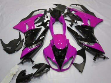 2009-2012 Gloss Pink and Black Kawasaki ZX6R Motorcycle Fairing UK