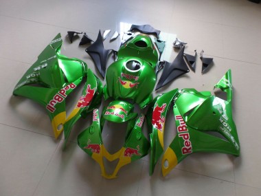 2009-2012 Green Red Bull Honda CBR600RR Motorcycle Fairing UK