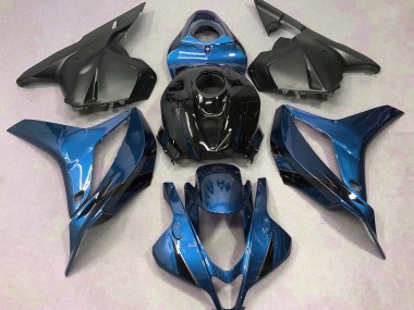 2009-2012 Light Blue with Black Honda CBR600RR Motorcycle Fairing UK