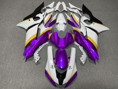 2009-2012 Matte Black and Gold Star Honda CBR600RR Motorcycle Fairing UK