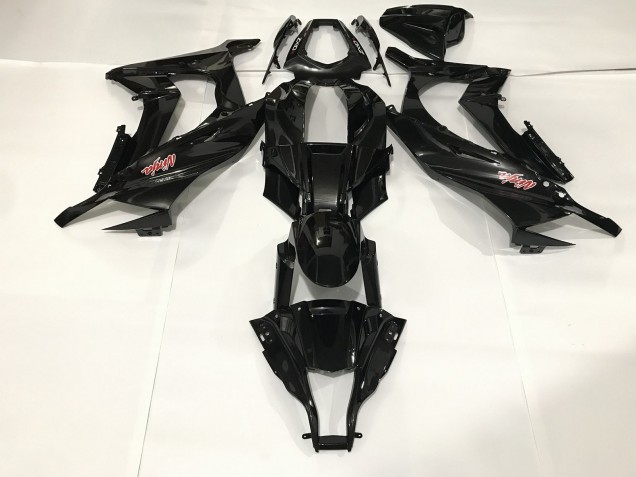 2009-2012 Metallic Black Kawasaki ZX6R Motorcycle Fairing UK 2009-2012 Metallic Black Kawasaki ZX6R Motorcycle Fairing UK