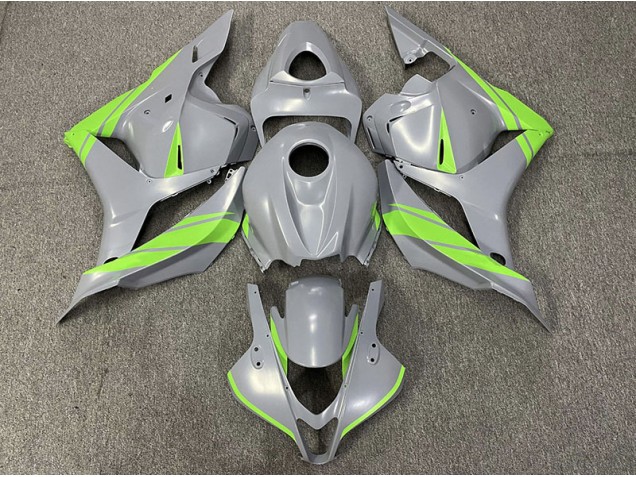2009-2012 Nardo Gray and Green Honda CBR600RR Motorcycle Fairing UK 2009-2012 Nardo Gray and Green Honda CBR600RR Motorcycle Fairing UK