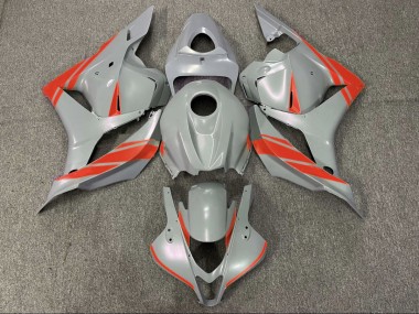 2009-2012 Nardo Gray and Red Honda CBR600RR Motorcycle Fairing UK
