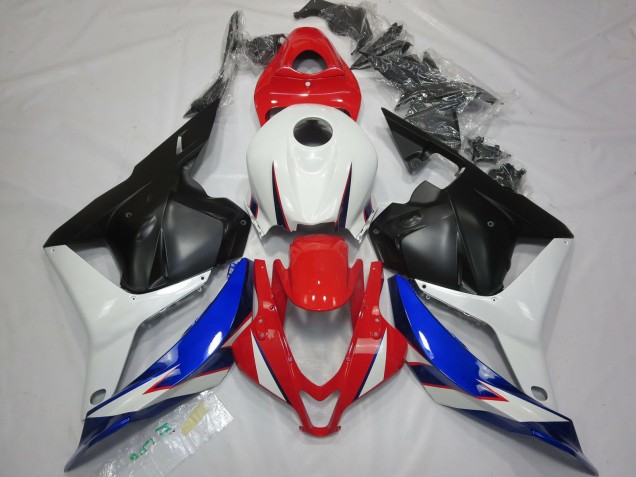 2009-2012 OEM Style Black White Red and Blue Honda CBR600RR Motorcycle Fairing UK 2009-2012 OEM Style Black White Red and Blue Honda CBR600RR Motorcycle Fairing UK