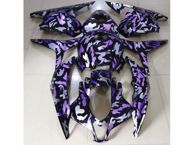 2009-2012 Purple Snow Camo Honda CBR600RR Motorcycle Fairing UK 2009-2012 Purple Snow Camo Honda CBR600RR Motorcycle Fairing UK