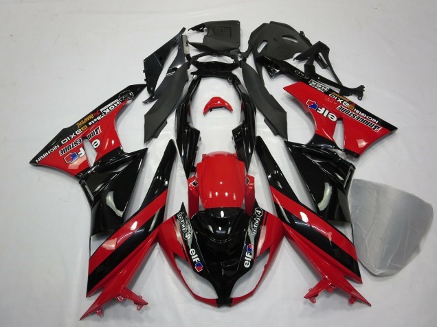 2009-2012 Red Black Kawasaki ZX6R Motorcycle Fairing UK 2009-2012 Red Black Kawasaki ZX6R Motorcycle Fairing UK