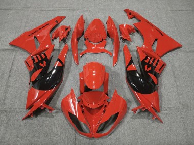 2009-2012 Red Punisher Kawasaki ZX6R Motorcycle Fairing UK