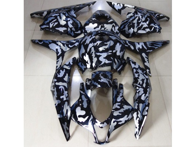 2009-2012 Silver Snow Camo Honda CBR600RR Motorcycle Fairing UK 2009-2012 Silver Snow Camo Honda CBR600RR Motorcycle Fairing UK