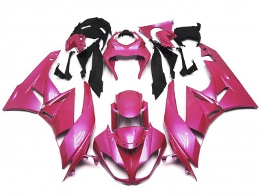 2009-2012 Vibrant Gloss Pink Kawasaki ZX6R Motorcycle Fairing UK