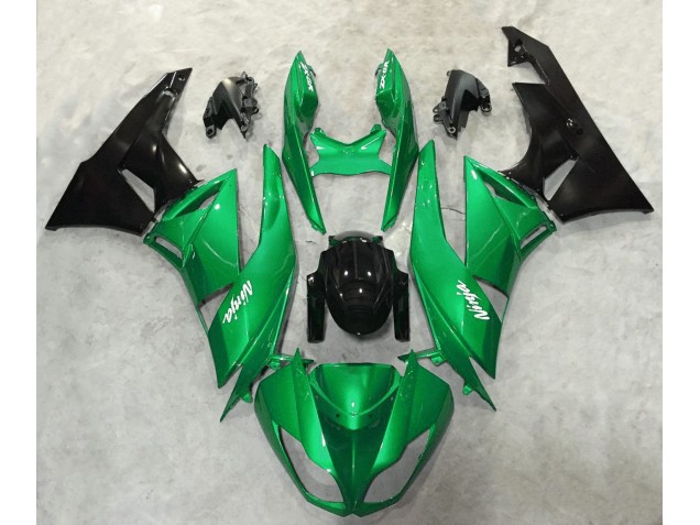 2009-2012 Vibrant Green Gloss Kawasaki ZX6R Motorcycle Fairing UK 2009-2012 Vibrant Green Gloss Kawasaki ZX6R Motorcycle Fairing UK