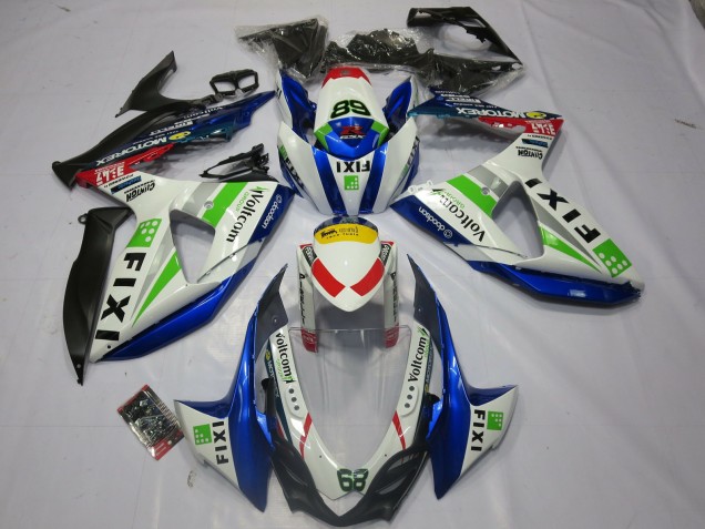2009-2016 Fixi Suzuki GSXR 1000 Motorcycle Fairing UK 2009-2016 Fixi Suzuki GSXR 1000 Motorcycle Fairing UK