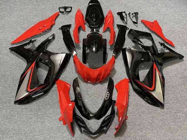 2009-2016 Gloss Red and Black Suzuki GSXR 1000 Motorcycle Fairing UK 2009-2016 Gloss Red and Black Suzuki GSXR 1000 Motorcycle Fairing UK