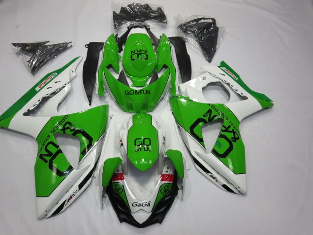 2009-2016 Green Go Fun Suzuki GSXR 1000 Motorcycle Fairing UK 2009-2016 Green Go Fun Suzuki GSXR 1000 Motorcycle Fairing UK