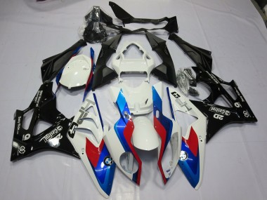 2009-2016 Light Blue and Black BMW S1000RR Motorcycle Fairing UK