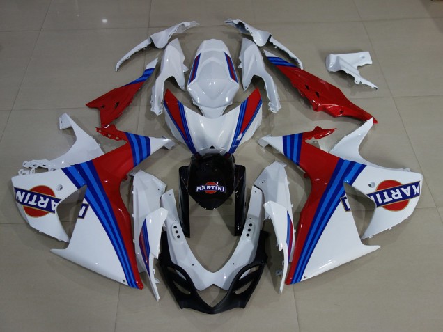2009-2016 Martini Custom Suzuki GSXR 1000 Motorcycle Fairing UK 2009-2016 Martini Custom Suzuki GSXR 1000 Motorcycle Fairing UK