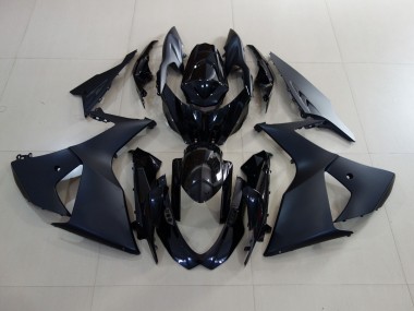 2009-2016 Matte Black and Gloss Black Suzuki GSXR 1000 Motorcycle Fairing UK