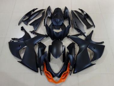 2009-2016 Matte and Orange Suzuki GSXR 1000 Motorcycle Fairing UK