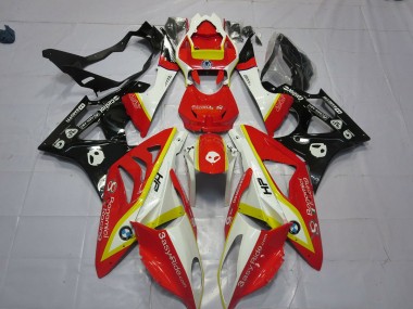2009-2016 Red Yellow and Black BMW S1000RR Motorcycle Fairing UK